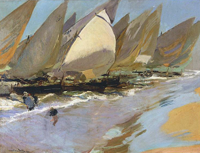 Fishing Boats Joaquin Sorolla